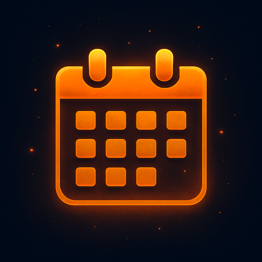 Event Scheduling Icon